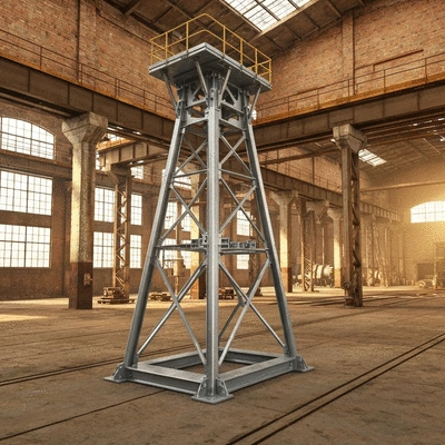 Supportage chemin de câble dans un environnement industriel