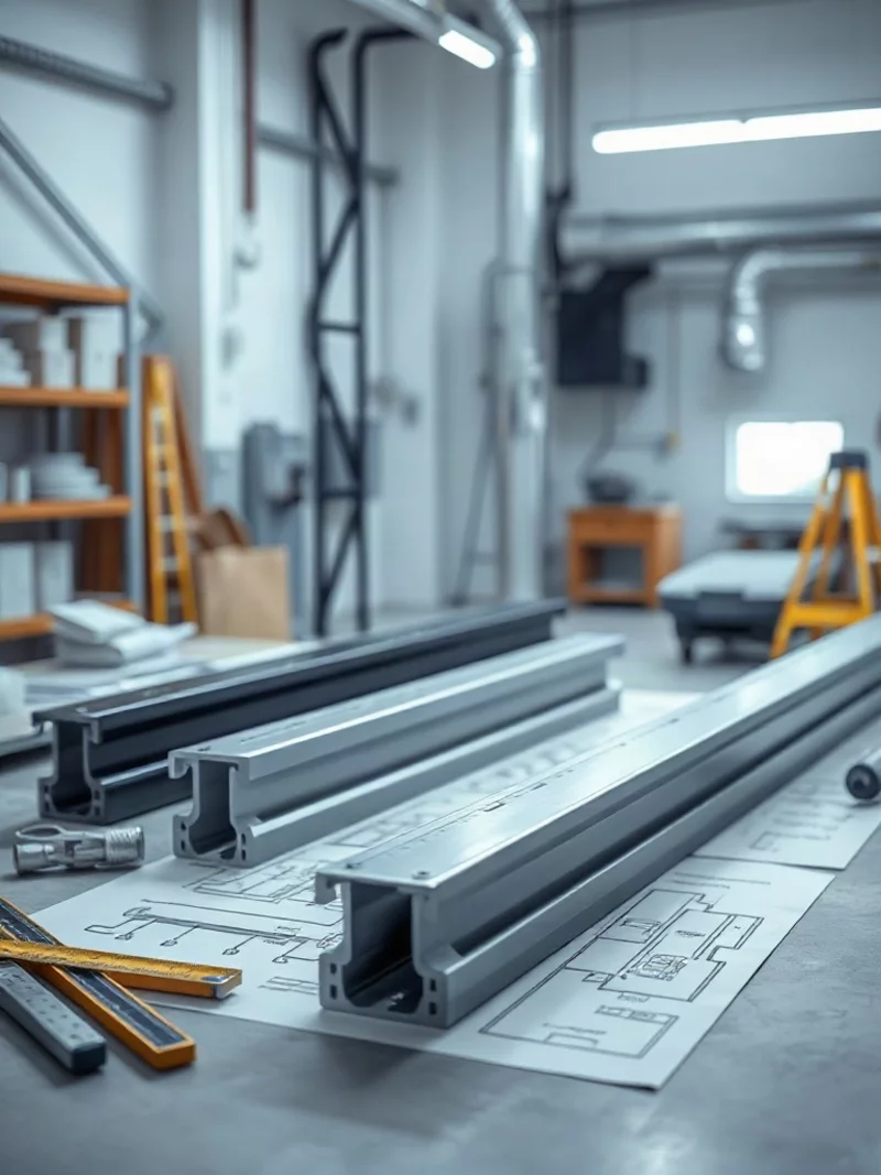 Rails de Supportage pour Ventilation
