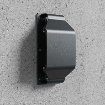 Gros plan sur un support de chemin de câble moderne et durable