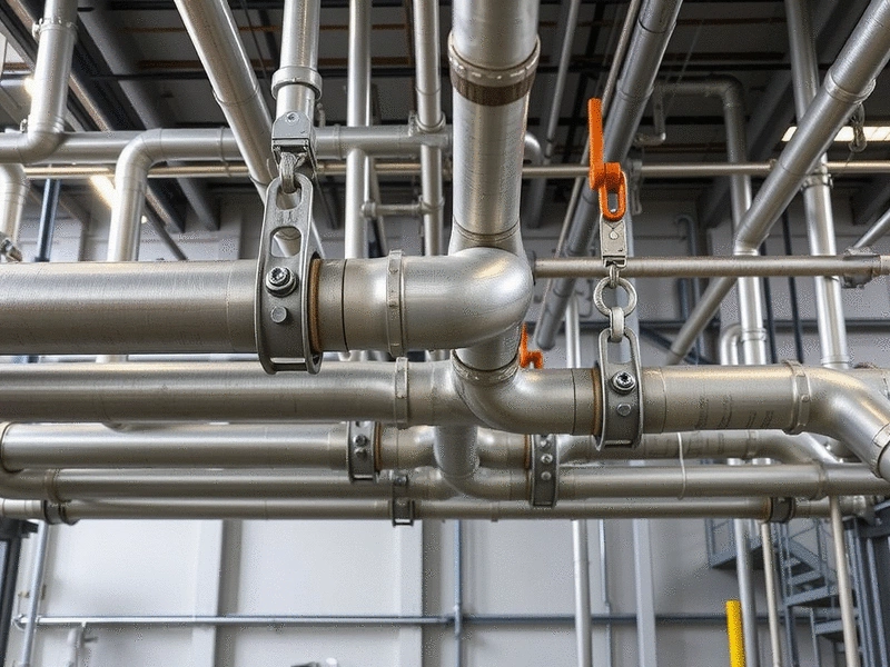 Normes et réglementations en supportage de tuyauterie industrielle en France