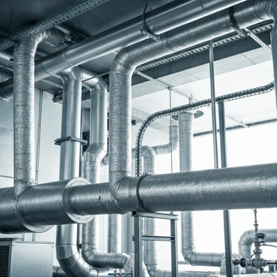 Energy-efficient HVAC system with proper insulation