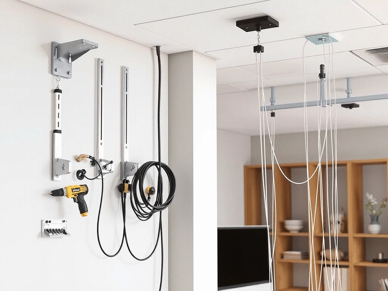 Installation de supportage chemin de câble mural vs suspendu : critères et conseils